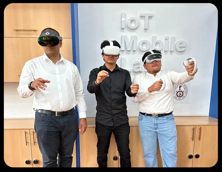 Demostración de realidad virtual en el IoT Mobile Lab del Hub